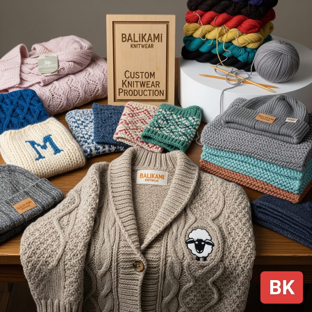 Custom Knitwear Production Services – Bring Your Designs to Life with Balikami Knitwear