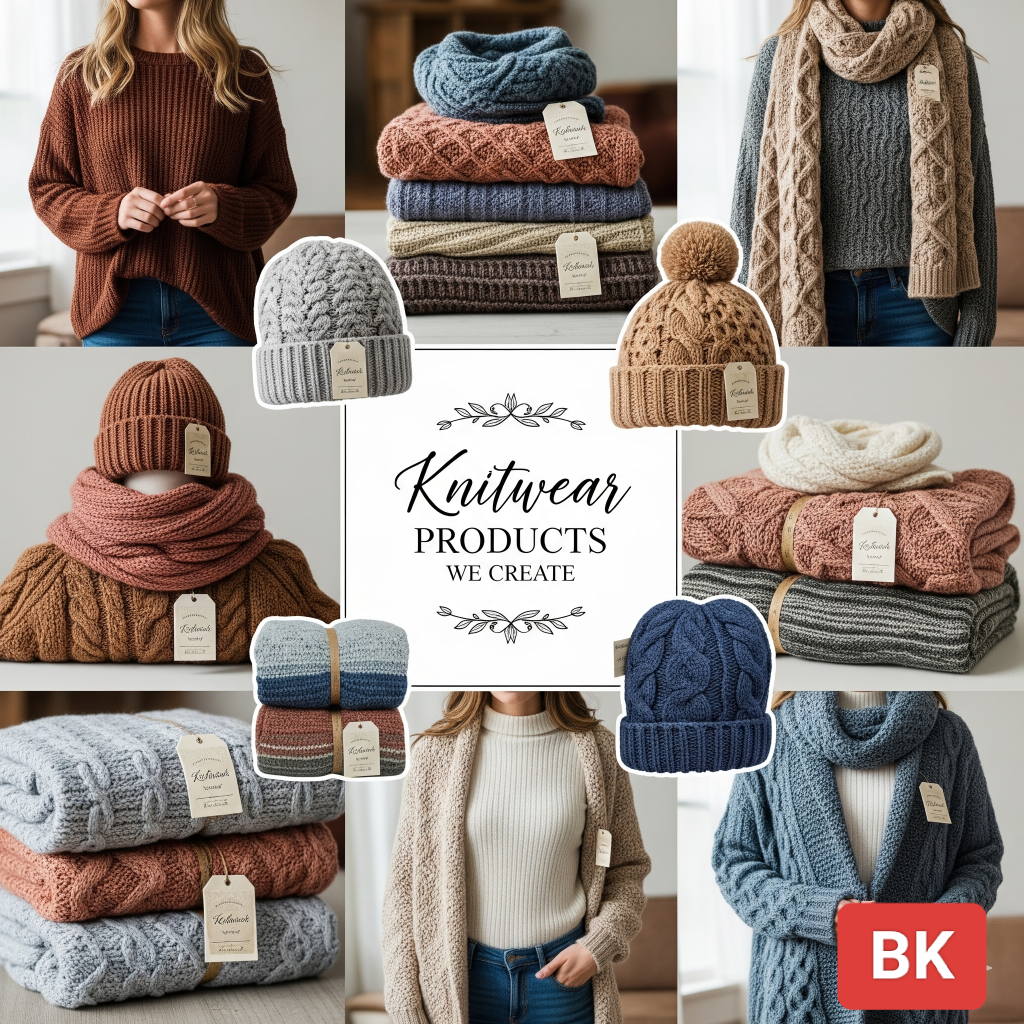 Knitwear Products We Create