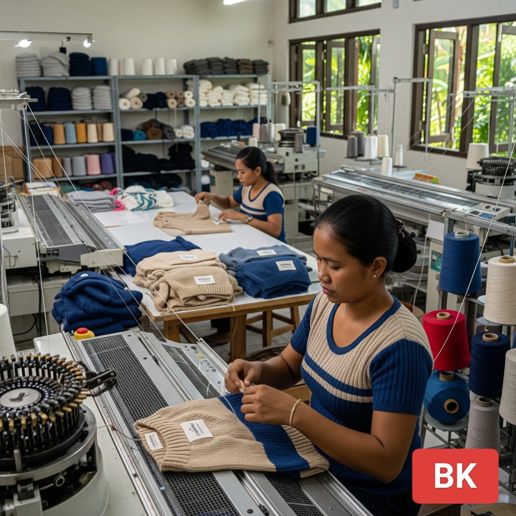 Custom Knitwear Manufacturer in Bali for Your Brand